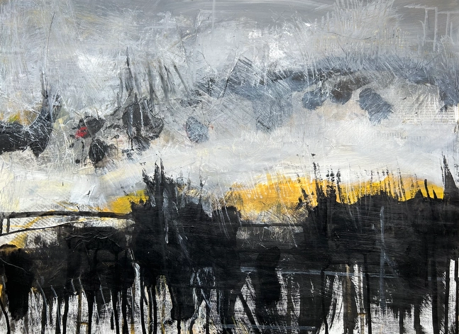 Abstrakte Landschaft