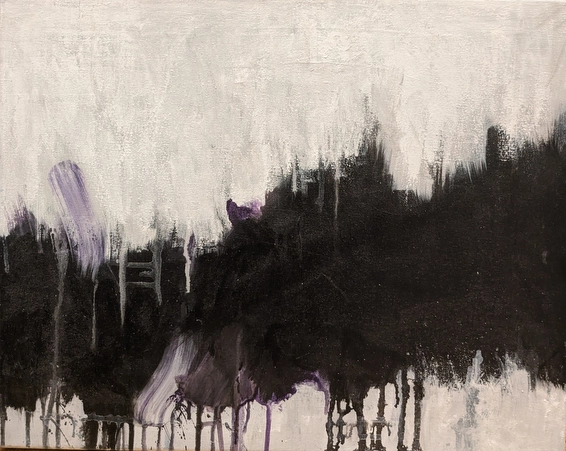 Rockies im Schnee / Winter